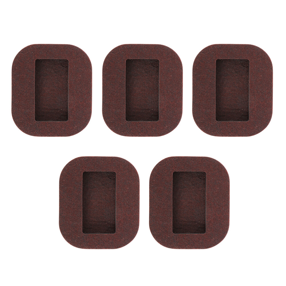 5 Pcs Felt Caster Cups Casters for Furniture Legs Roller Fixing Pad