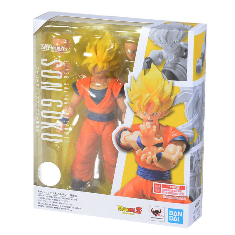 Quick Delivery Original Bandai Dragon Ball Z Shf Super Saiyan Goku