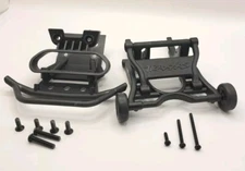 Fits Traxxas Stampede 2wd Wheelie Bar And Front Bumper w/Mounting Hardware 