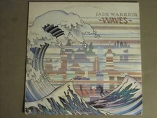 JADE WARRIOR WAVES LP ORIG '75 ISLAND ILPS-9318 RARE UK PROG ROCK GEM VG/VG+