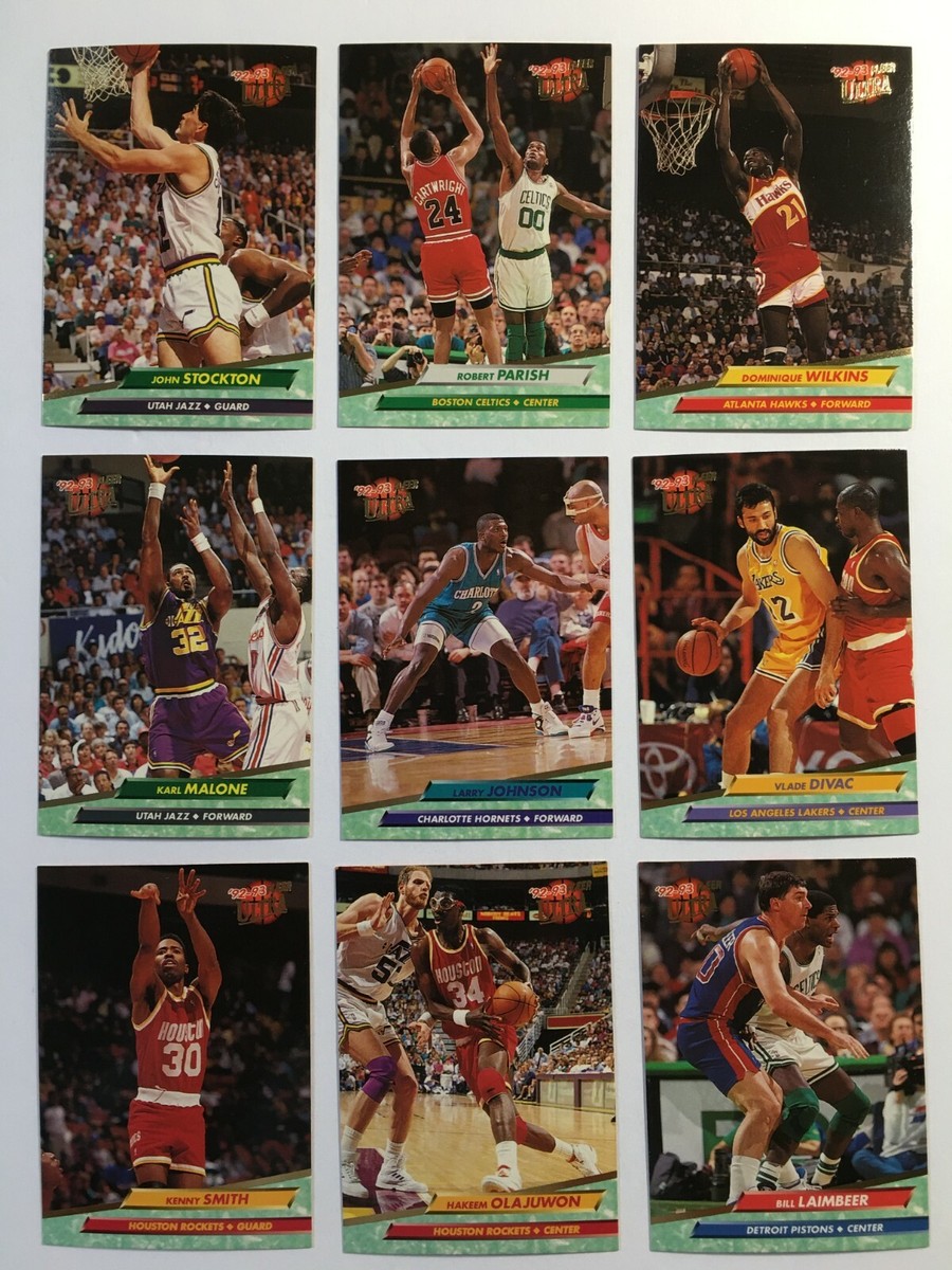 &#39;92-93 FLEER ULTRA NBAカード シリーズ1&amp;2セット 041199015307__47581.1691675564