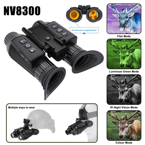 NV8300 3D Infrared Night Vision Binoculars 4K Goggles 8X Digital Zoom Telescope - Picture 7 of 20