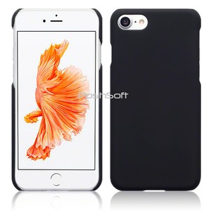 Para Apple iPhone 8-Preto Fosco Emborrachado Slim Ultra Fina Capa Dura |  eBay
