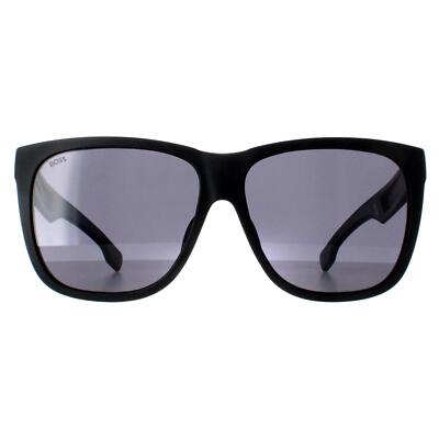 Hugo Boss BOSS 1453/F/S O6W mattschwarz grau dunkelgrau Sonnenbrille