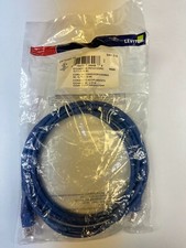 Leviton Gigamax 5e Patch cord blue 10ft.5G460 Commercial NEW