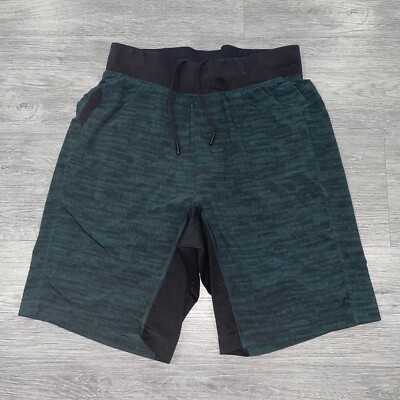 Lululemon T.H.E. Short Mens Small Luxtreme Liner 9'' Amplified Dark Emerald Black