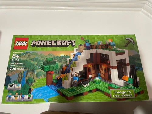 LEGO Minecraft: Die Wasserfallbasis (21134)