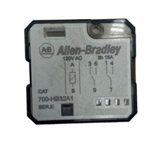 ALLEN-BRADLEY AB 700-HB32A1 RELAY SERIES E 120V 250VAC 700HB32A1
