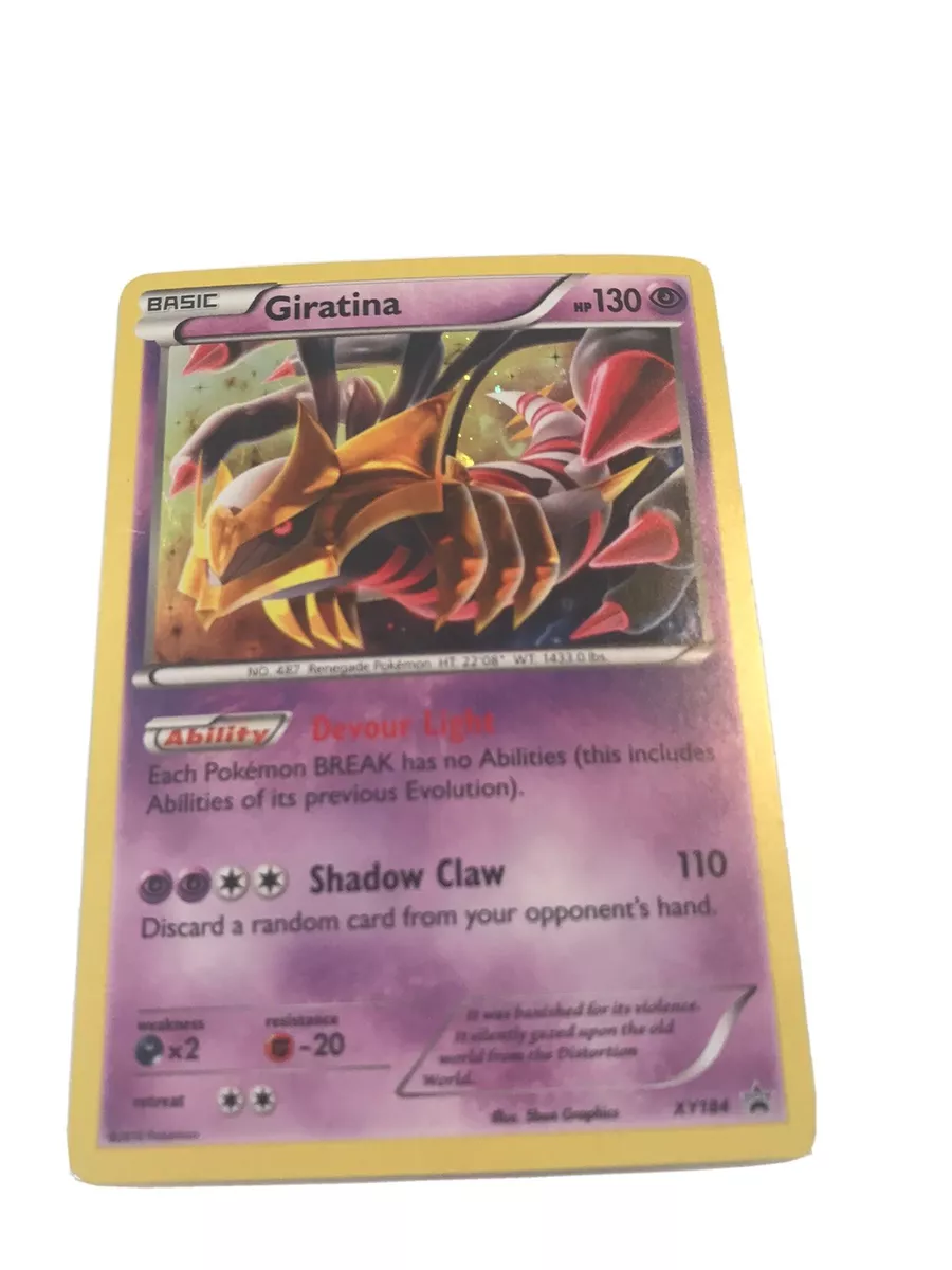 GIRATINA Holo Rare Pokemon Promo NM Card - Legendary Shiny Pokemon  Collectible