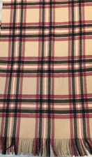 Shawl Wrap Scarf Check pattern