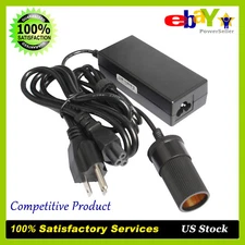 New 110V - 240V AC Plug To 12V DC Car Cigarette Lighter Converter Socket Adapter