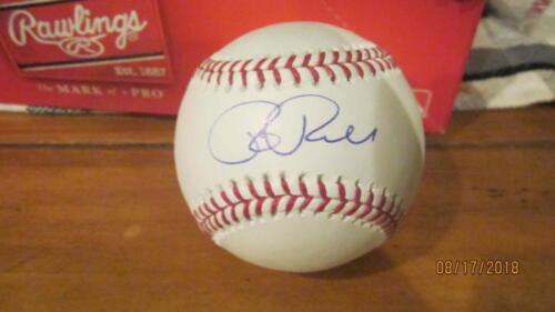 Rick Porcello Boston Red Sox Signed MLB BaseBall COA  - Picture 1 of 1
