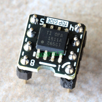 OPA1611 SOP8 To DIP8 Single Operational Amplifier Chip Low Distortion /Low Noise