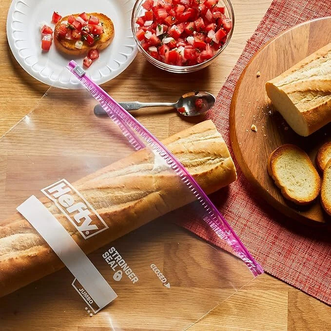 Bolsas de almacenamiento Jumbo deslizantes fuertes 2,5 galones tamaño 15 unidades paquete de 3 45 total nuevas Foto 3 de 4