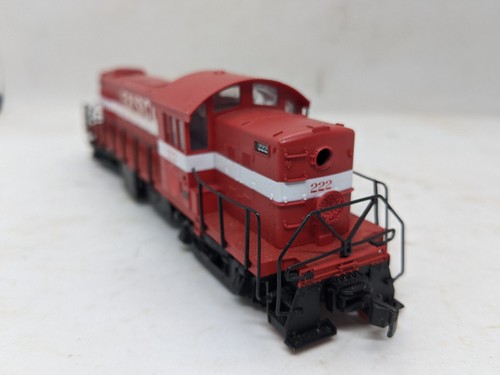 HO Scale Atlas RS1 Frisco Diesel Engine #222 Red. RUNS STRONG - Picture 3 of 7