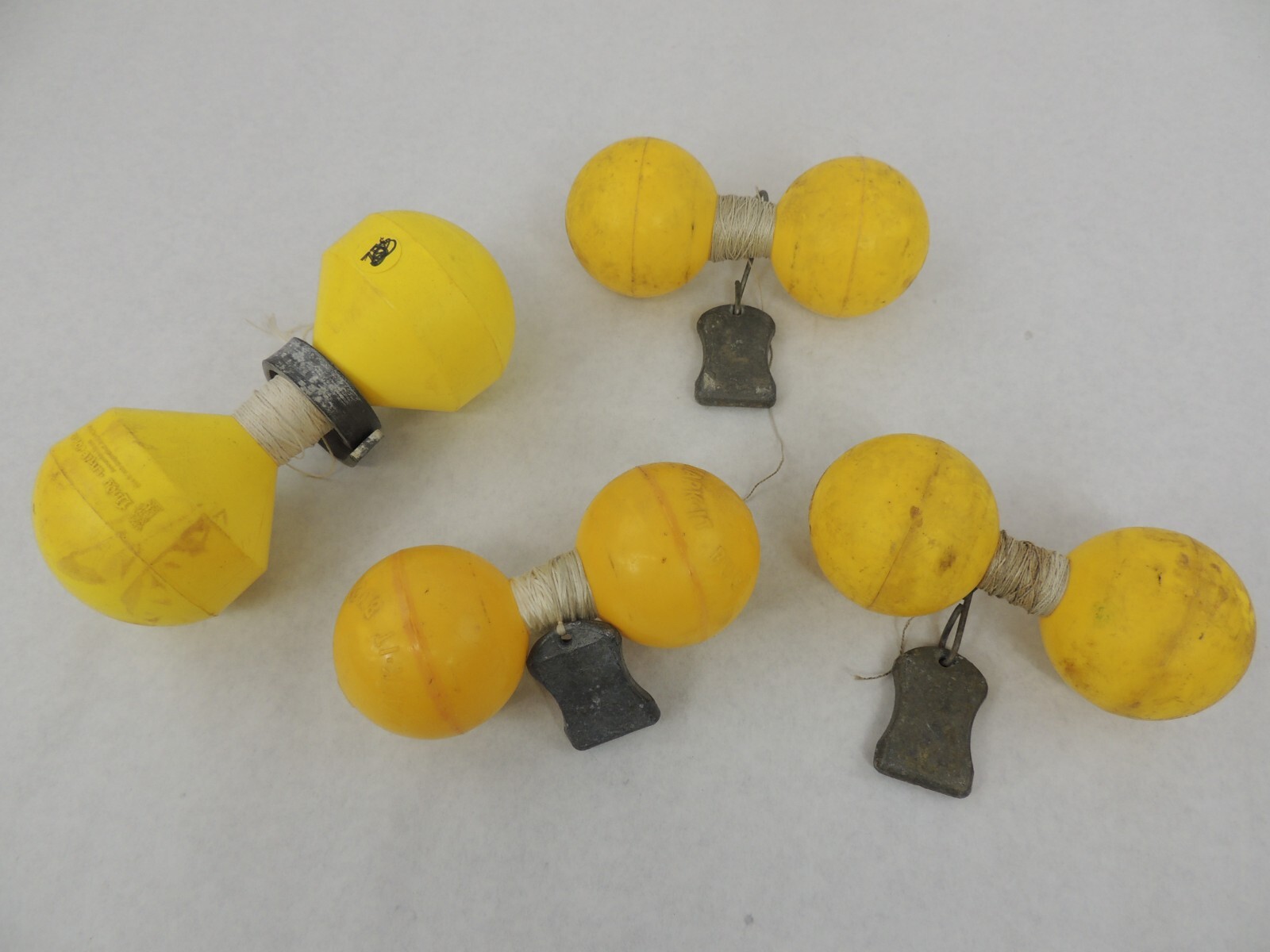 LINDY LITTLE JOE BUOY MARKERS, LOT OF 4