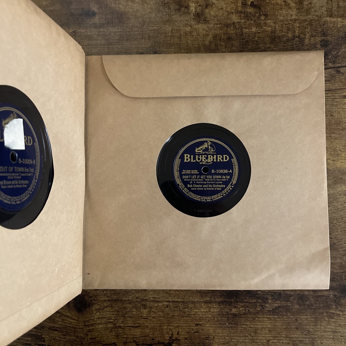 Lot Of 12 Vintage Records 78 rpm 10