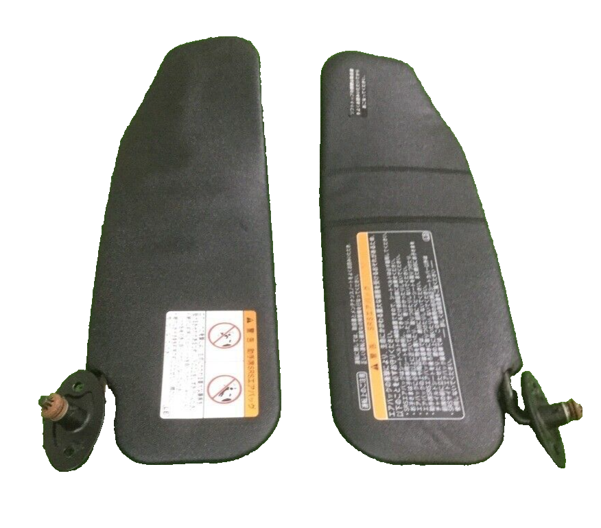 JDM Toyota MR2 Spyder MR-S Sun Visor Pair 2000-2005 OEM ZZW30 1ZZ