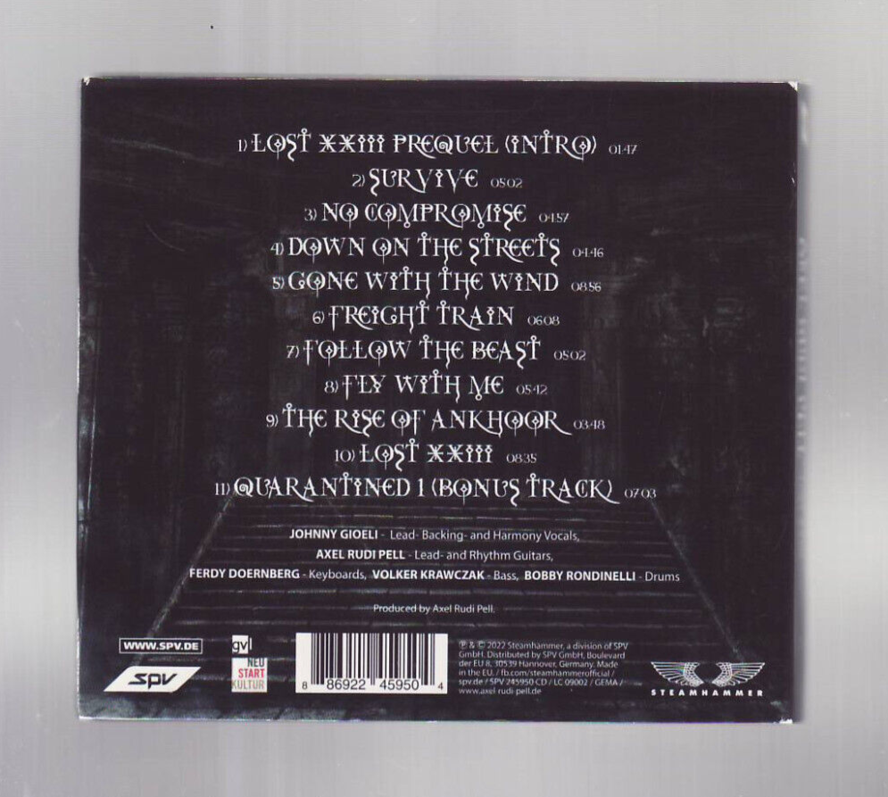 CD) AXEL RUDI PELL - Lost XXIII / Limited Edition / Digipak