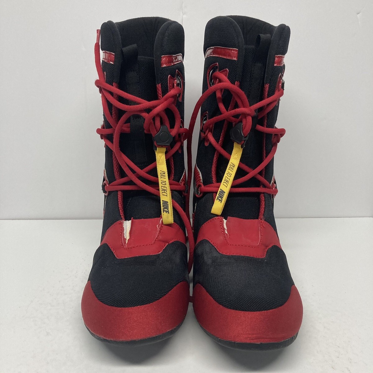 Nike SB Vapen Snowboard Boots Dark Shadow Red W/ Liners