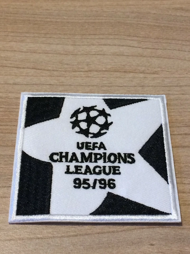Collector Patch Badge version blanc champions league 1995/1996 vendeur pro
