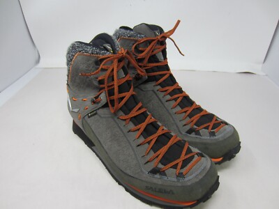 SALEWA Men's 9 Mountain Trainer 2 Winter GTX Approach Hiking Trail Boots 
