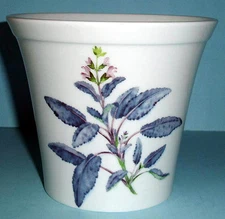 Wedgwood Chelsea Garden Decorative Herb Pot Planter 5.25" New in Box