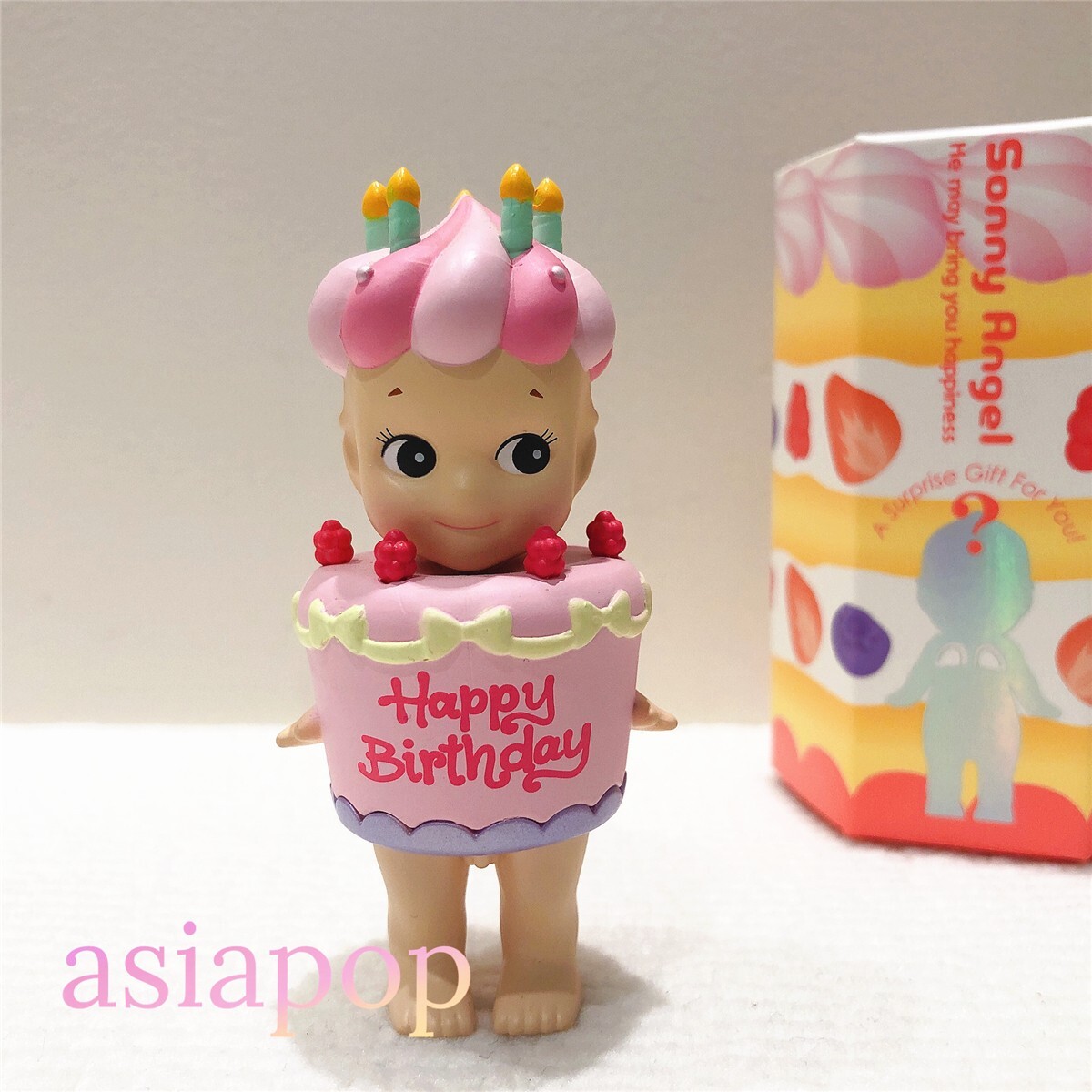 ソニーエンジェル SonnyAngel Birthday Cakeシリーズ Authentic Sonny Angel Birthday Series mini figure Pink Cake