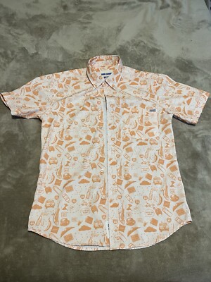 RSVLTS Dumb & Dumber Shirt Men's Small Short Sleeve KUNUFLEX ''Road Trip''