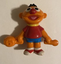 Vintage Sesame Street Ernie Connect and Count Figure Number 6 Henson TYCO 1994
