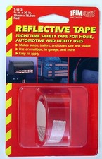 Trimbrite T1813 Reflective Tape 3/4" X 30" 19.05 mm x 76.2 cm Red - MADE IN USA