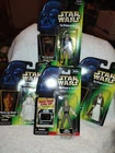 Star Wars Power of the Force (1996-1998) Action Figures - Lot of 4 Green Card