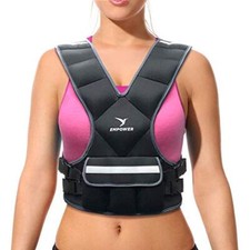 Weighted Vest for Women - Workout Vest - Fixed 8lbs or Adjustable 10-12-14-16lbs
