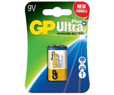 4891199100420 BATERIA ULTRA+ ALKALINE 9V 6LF22 GP BATTERY