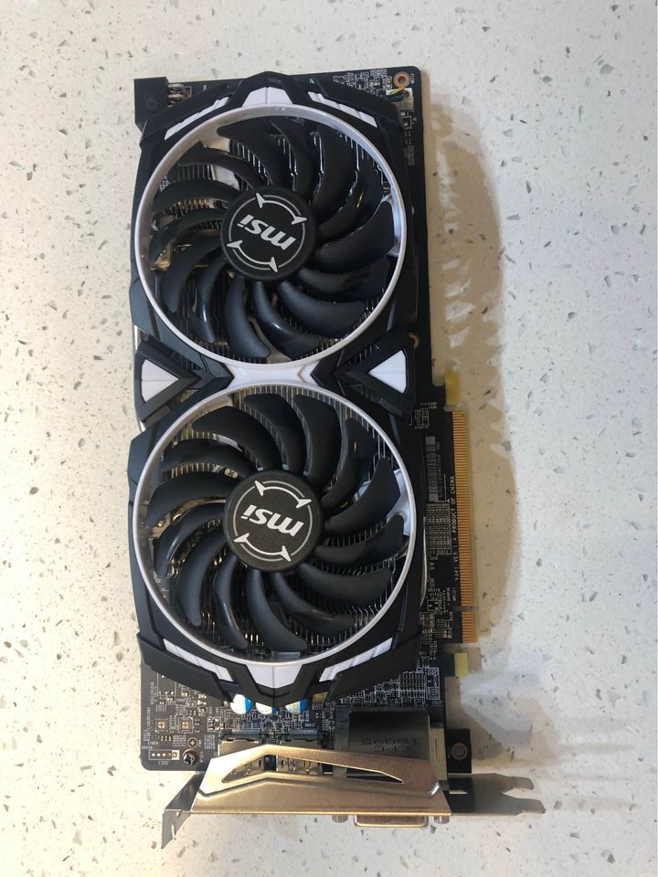 MSI Radeon Armor RX 580 4GB GDDR5 Graphics Card (RX 580 ARMOR 4G