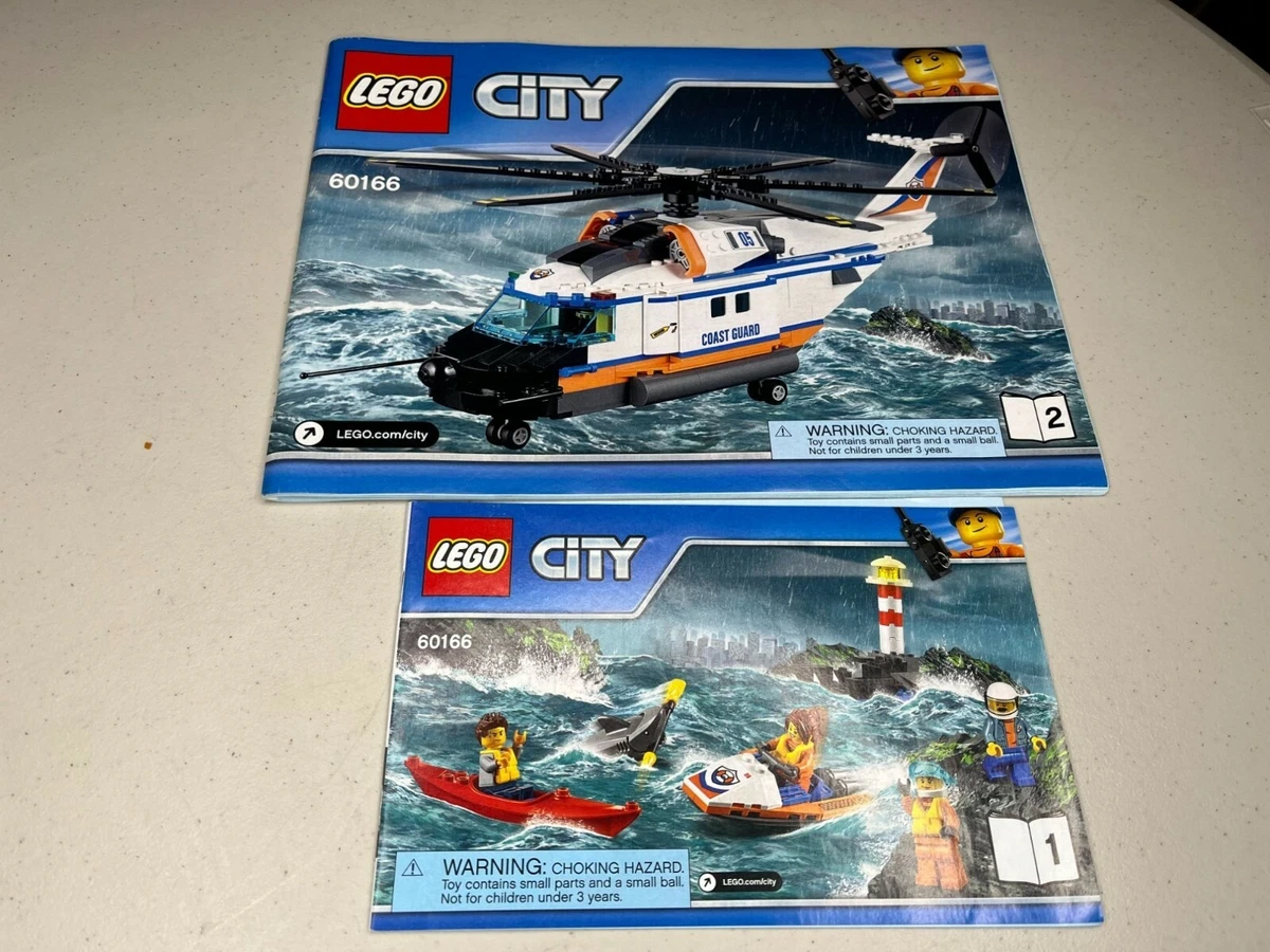 Lego Coast Rescue 60166 Books 1-3 Book Only Replacement eBay