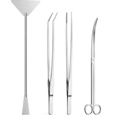 4pcs Aquascaping Tools Kit, Aquascape Tools Long Planted Aquarium Tweezer