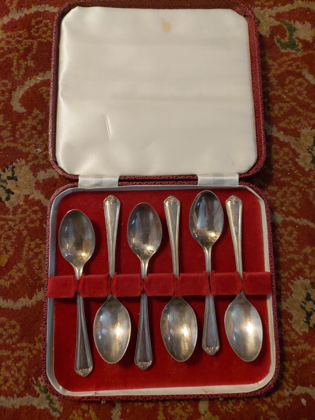 SET OF SIX Teaspoons. EPNS. eBay