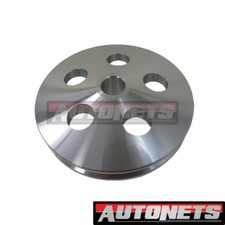 4-12 Billet Aluminum Type Ii 2 Power Steering Pump Pulley Smallblock Chevy Sbc 4-12 Billet Aluminum Type Ii 2 Power Steering Pump Pulley Smallblock Chevy Sbc
