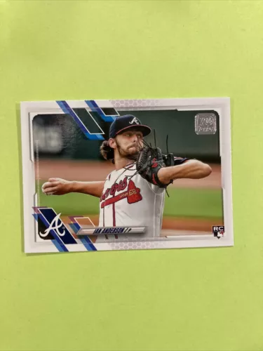 2021 Topps Ian Anderson Rookie Baseball Cards #239