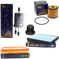 Filter Set SCT Kraftstoff- ÖL- Luft- Innenraum + Schraube FüR Skoda Fabia I VW