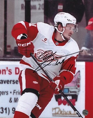 VLADIMIR TARASENKO DETROIT RED WINGS Signed 8x10