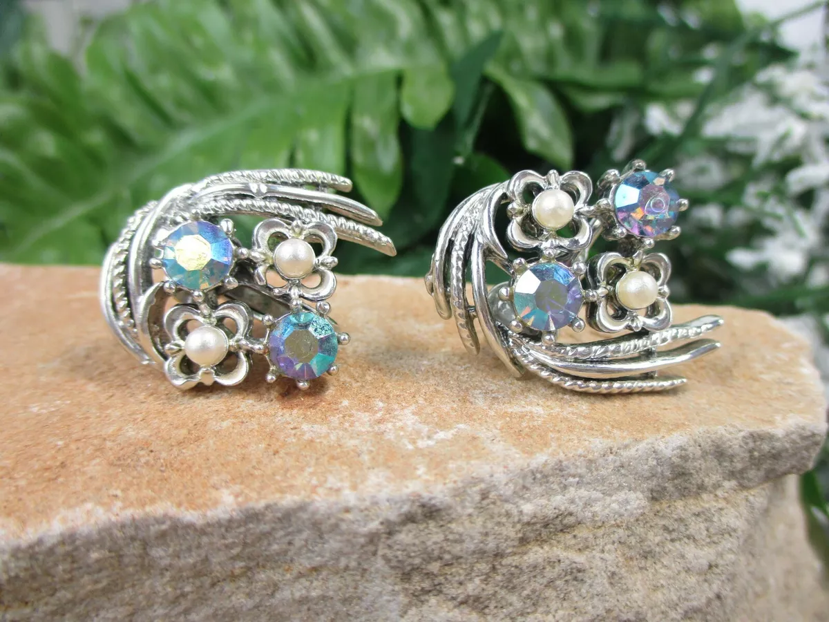 Vintage earrings shop ebay
