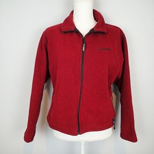 Black Diamond Womens Jacket fleece Full zip up sz m alaska, usa made h5