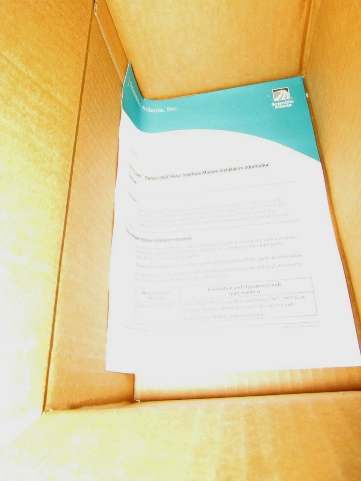 Scientific Atlanta 546280 DC&DC INTERFACE 9803C - Image 3 of 4