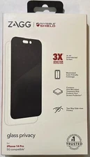 Zagg Invisible Shield Glass Privacy Screen Protector New IPhone 6.1” Pro (2022)