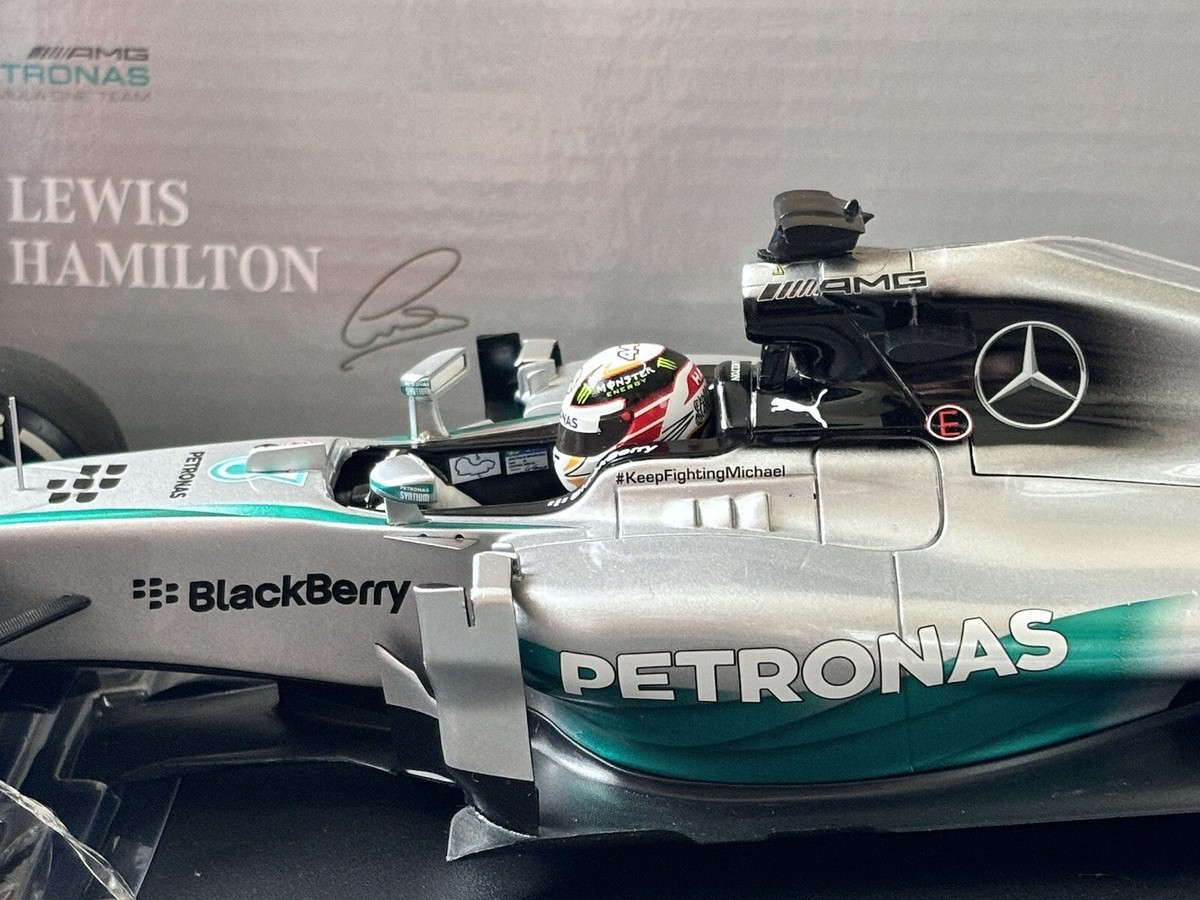 1:18 MINICHAMPS F1 Formula 1 2014 Mercedes AMG W05 Lewis Hamilton