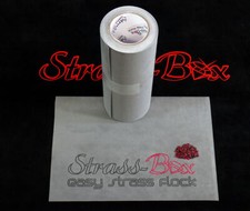 PREMIUM EASY STRASS FLOCK Schablonen Material,Bögen 20x30 Legeschablone Template