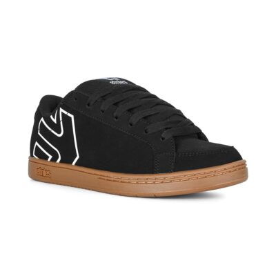 Etnies Kingpin 2 Skateschuhe - Schwarz/Weiß/Gummi