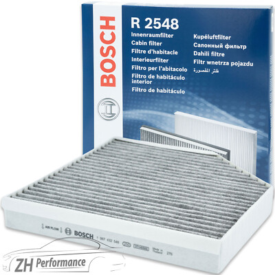 BOSCH R 2548 Aktivkohle Innenraumfilter für Audi VW A6 A7 A8 Bentley Mulsanne